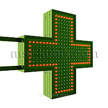 Аптечний хрест 500х500 світлодіодний двосторонній