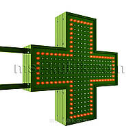 Аптечний хрест 500х500 світлодіодний двосторонній