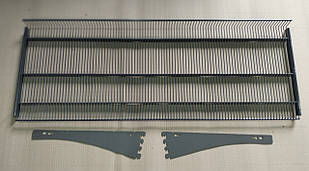 Додаткова полиця-решітка до стелажів з бортиком 37х100 см., Б/у