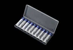 10 слотів AA Бокс чохол для зберігання батарей акумуляторів кейс Чохол aa