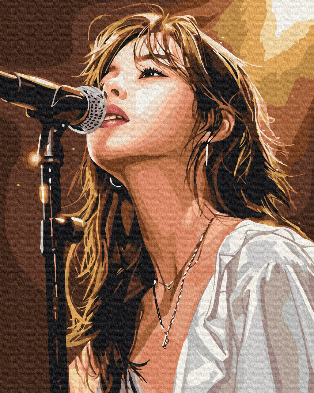 Картина за номерами K-pop співачка Brushme 40x50 см, фото 1