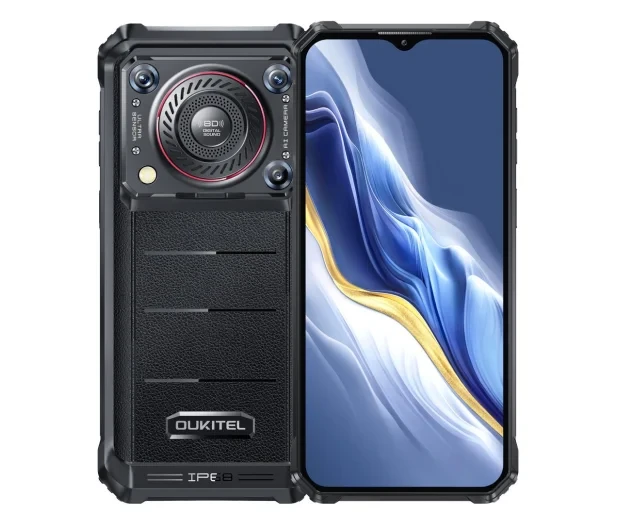 Смартфон OUKITEL WP36 8/128GB 10600MAH Чорний