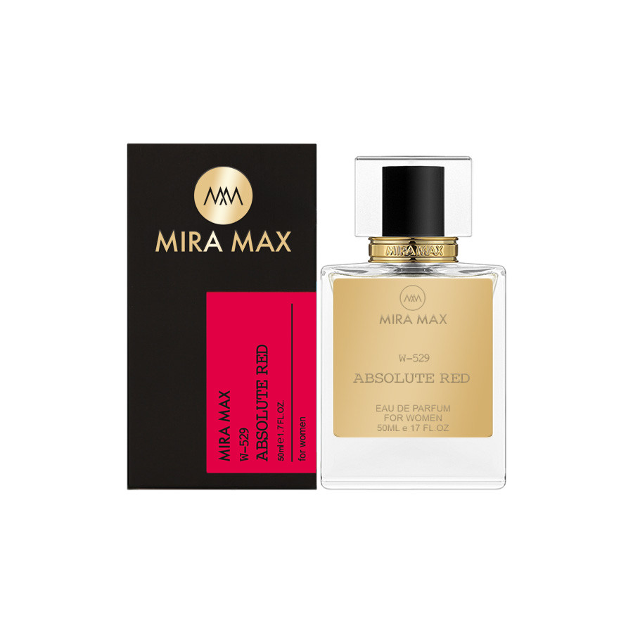 Парфумована вода MIRA MAX 50 мл  "ABSOLUTE RED W-529" (Аромат схожий на L'Interdit Eau de Parfum Rouge Ultime)