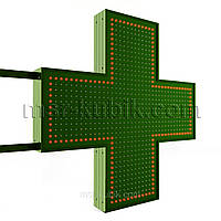 Хрест аптечний 900х900 мм світлодіодний двосторонній. Серія "Standart Plus"