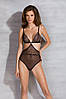 Боді еротичне жіноче Passion AMBERLY BODY black L/XL, фото 5