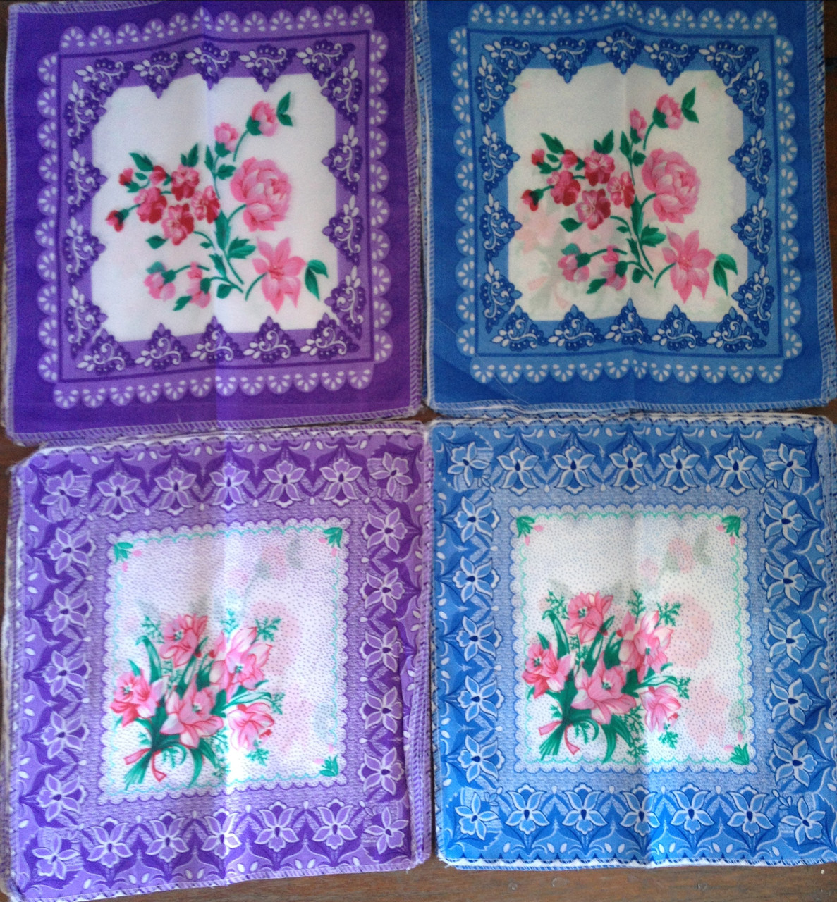 Велика жіноча носова хустка, фото 1