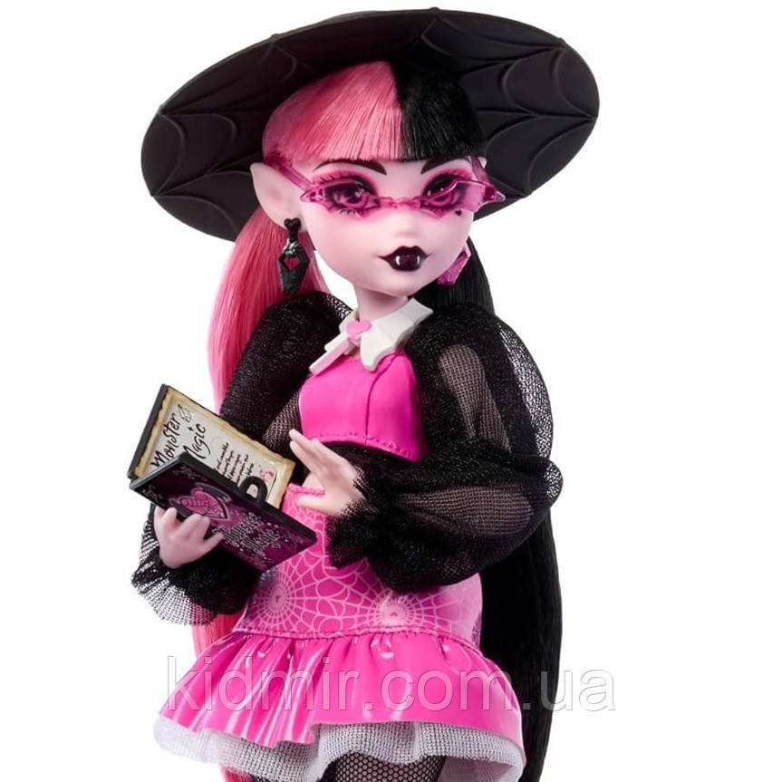 Монстр Хай Дракулаура Лялька Monster High Draculaura with Pet Count And Accessories HRP64, фото 1