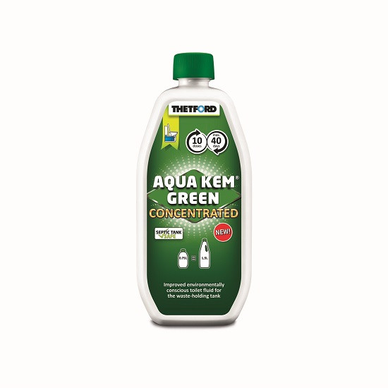 Концентрат для біотуалету Thetford Aqua Kem Green 0.7 Засіб для нижнього біотуалету Рідина для біотуалету