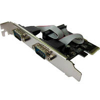 Оригінал! Контролер PCIе to COM Dynamode (RS232-2port-PCIE-LP) - Вища Якість!