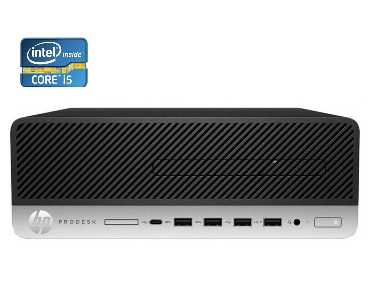Комп'ютер HP ProDesk 600 G3 SFF/ Core i5-6400/ 8 GB RAM/ 240 GB SSD/ HD 630
