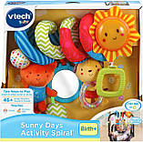 Розвиваюча іграшка з брязкальцем і пискавкою Сонячні дні від VTech, фото 4