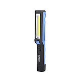 Переноска діодна 2W COB/150 lm +1W L = 165 D = 25/магніт/900 mAh/microUSB Brevia Led Pen Light No11220, фото 3