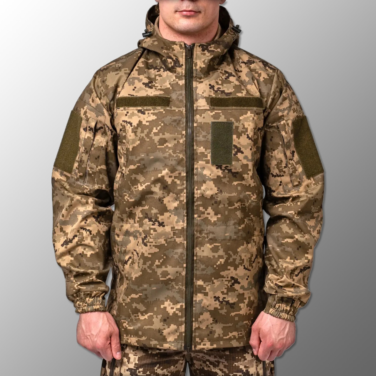 🔥Куртка вітровка "Klos - Greta" (Піксель ММ-14) тактична, військові, мультикам, ЗСУ, НГУ