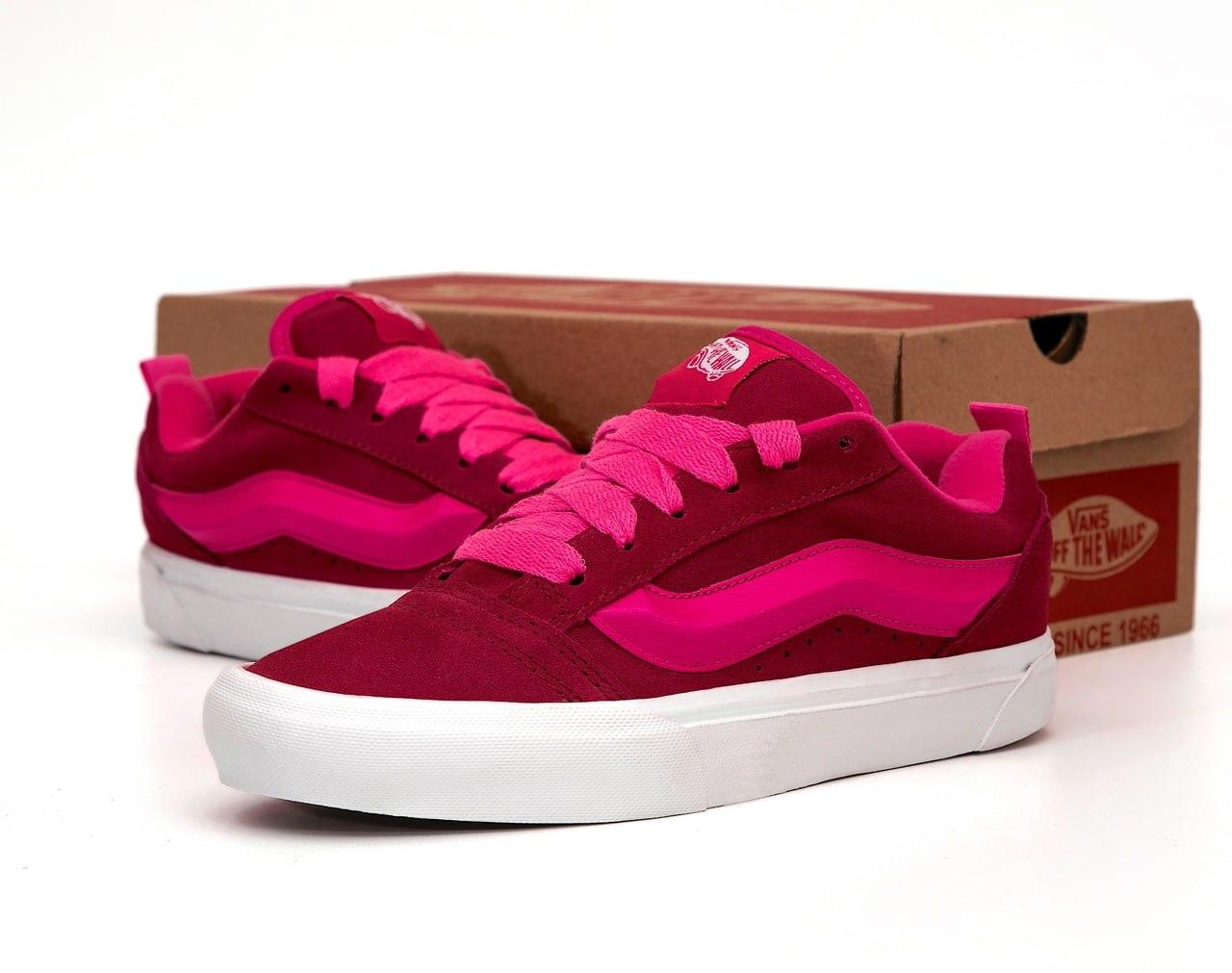 Рожеві жіночі Кеди Vans Old Skool KNU