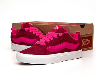 Рожеві жіночі Кеди Vans Old Skool KNU