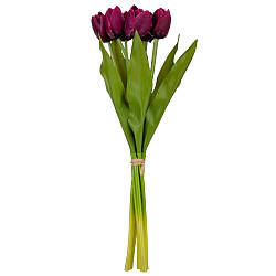 Букет тюльпанів "Барви", фіолетовий, 40 см Solar Moon