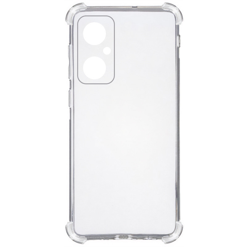 TPU чохол GETMAN Ease logo посилені кути Full Camera для Xiaomi Redmi Note 11R Безбарвний (прозорий)