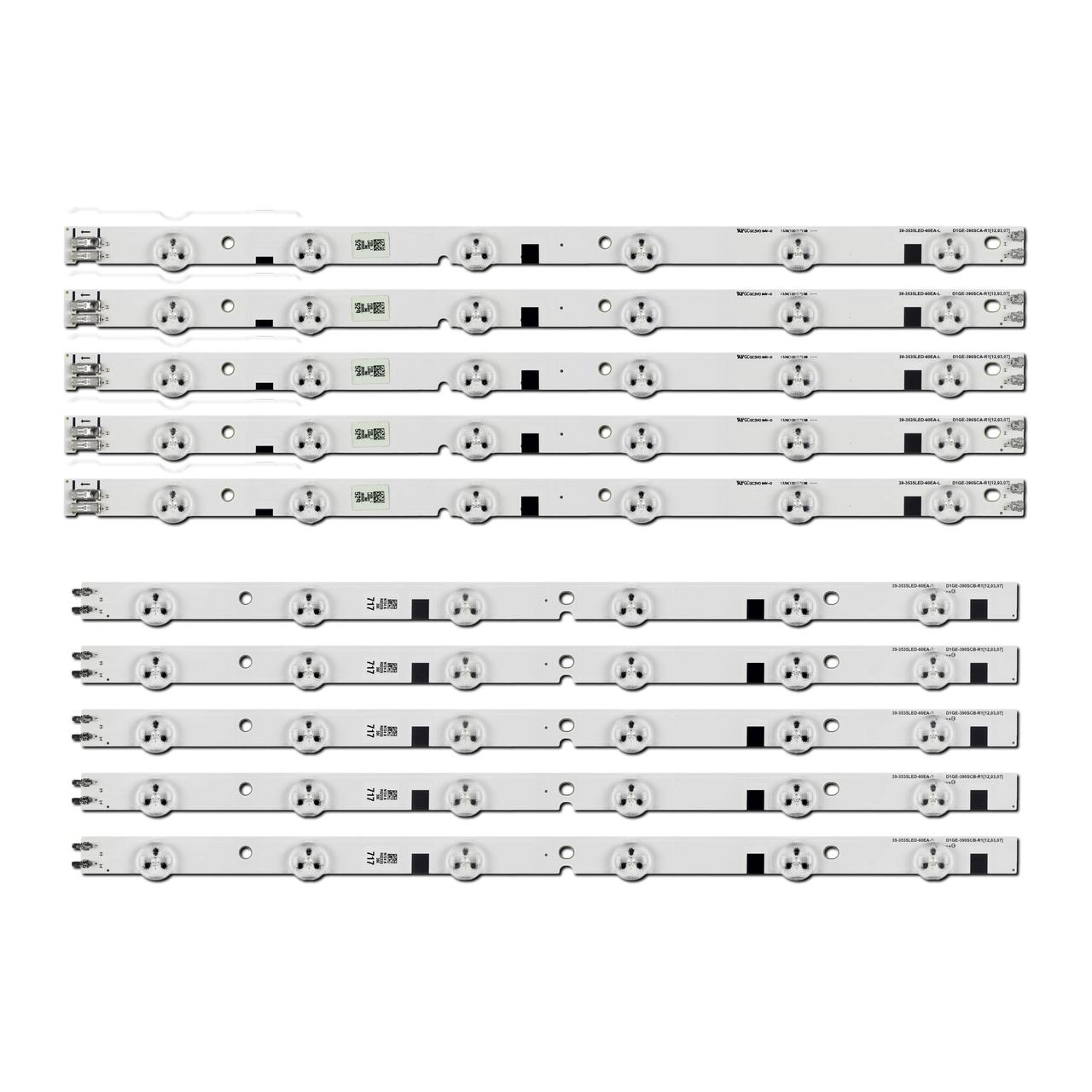 LED підсвітка Samsung TV 39"  D1GE-390SCA-R1 D1GE-390SCB-R1 39-3535LED-60EA-L 39-3535LED-60EA-R 10шт.