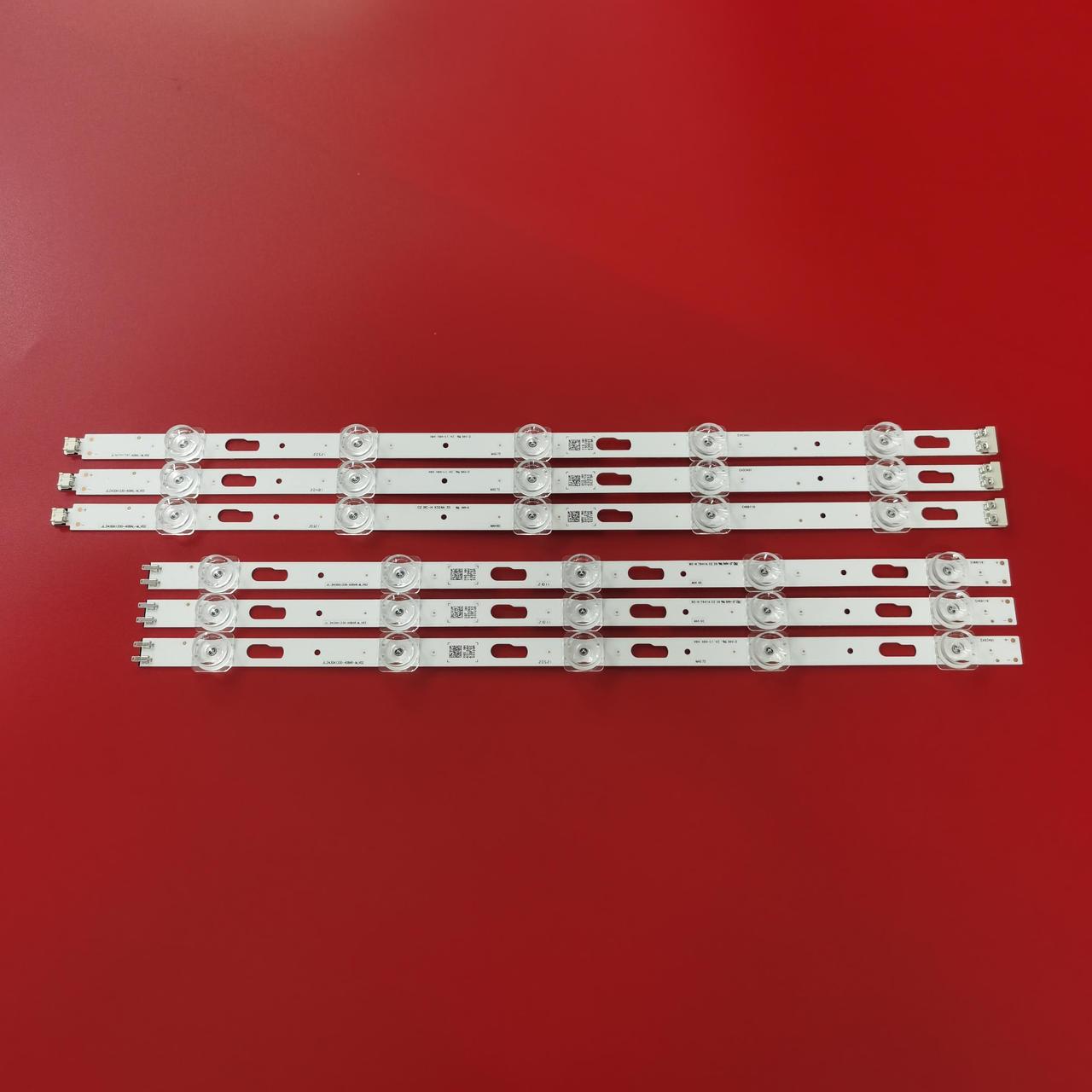 LED підсвітка 43" Samsung UE43TU7430 UE43U7192