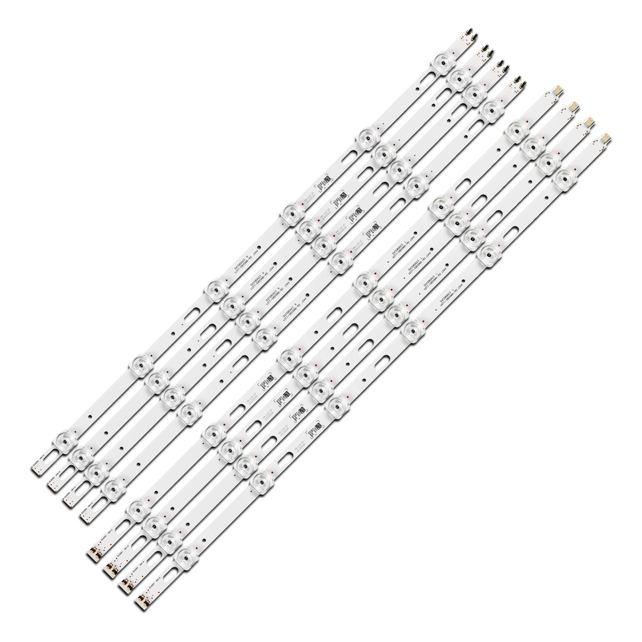 LED підсвітка Samsung TV 58" V0T7-580SMA-R0 V0T7-580SMB-R0 SVC580A23 UE58TU7100U 8шт.
