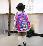 Шкільний рюкзак для дівчинки 1 класу ортопедичний каркасний, фото 4