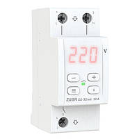 Захисне реле контролю напруги ZUBR D2-32 red