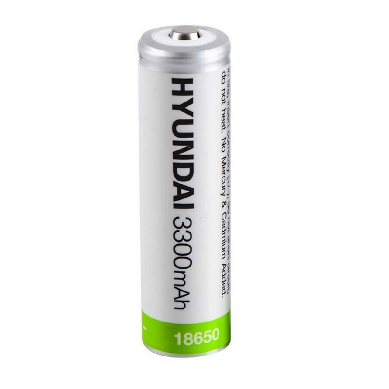 Акумулятор 18650 3300mAh HYUNDAI 3,7V (Sharp Top)
