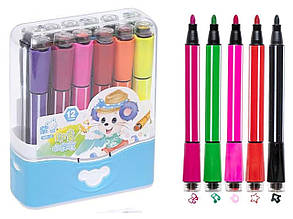 Фломастери 12кол. зі штампом 1881-12 у пласт.боксі