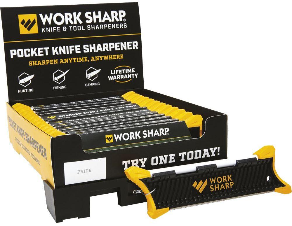 Комплект механічних точилок Work Sharp Pocket Knife Sharpener 12 Pack & 1 Displays Wsgps-12