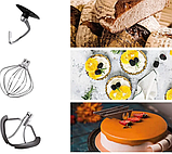 Міксер планетарний (тістоміс) професійний для тіста 1300 Вт HEINRICH'S LILA  Тістоміси професійні, фото 8