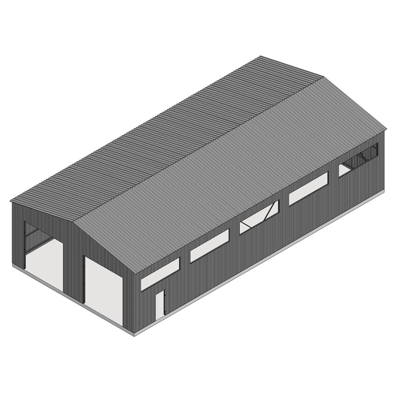 Холодна будівля (анграр) під ключ 10х30х4 (холодний сухий склад), фото 1