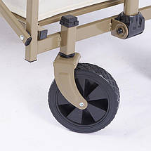 Складаний портативний візок Naturehike CNH22JU012 ТС06, 72 л (Sand), фото 5