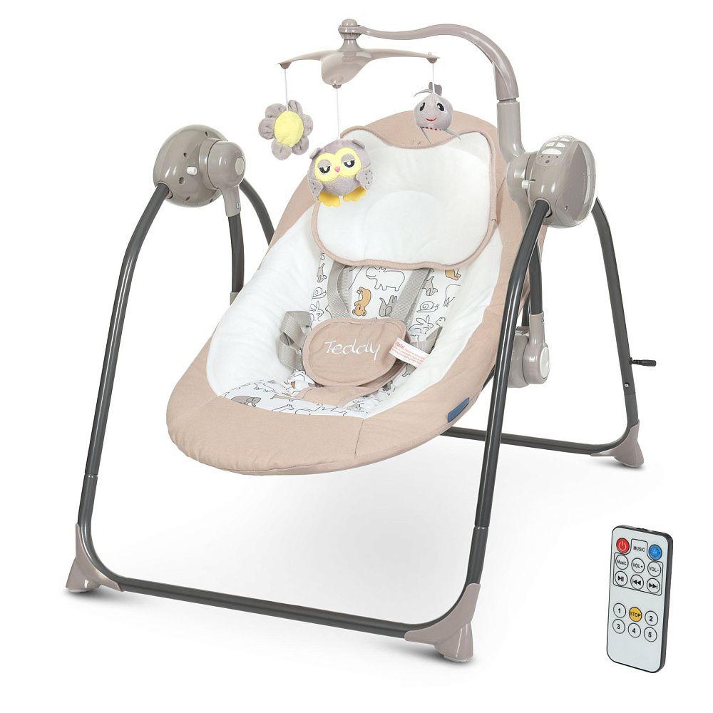 Гойдалка EL CAMINO Teddy бежеві ME 1075 Beige Animals