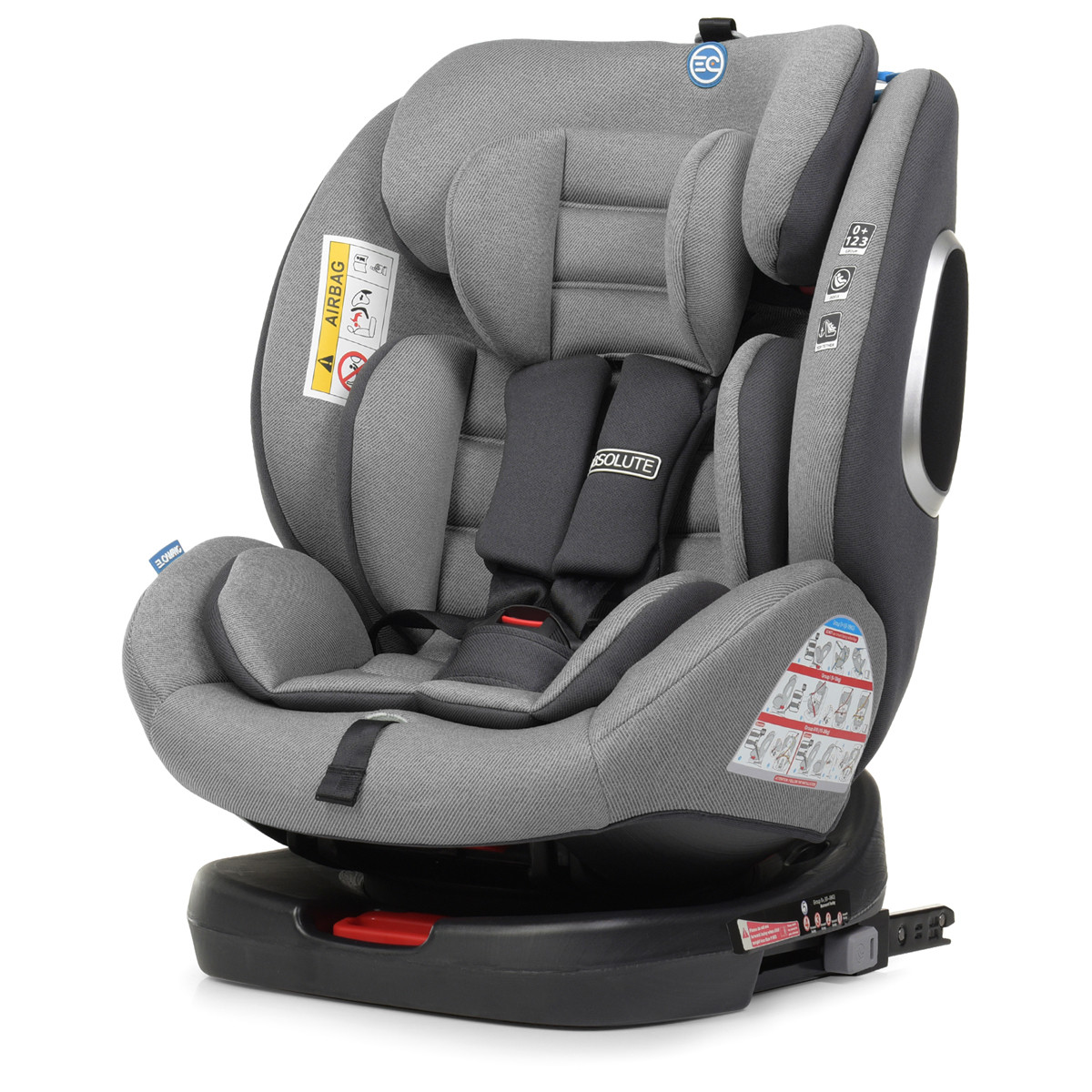 Автокрісло дитяче El Camino Absolute арт. ME 1079 Royal Gray, фото 1