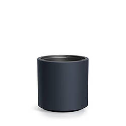Горщик для квітів пластиковий Prosperplast Геос 30*30см антрацит DBHER300-S433
