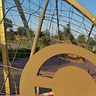 Поліефірна порошкова фарба металік золото Gold 1036 глянсова Etika, фото 7