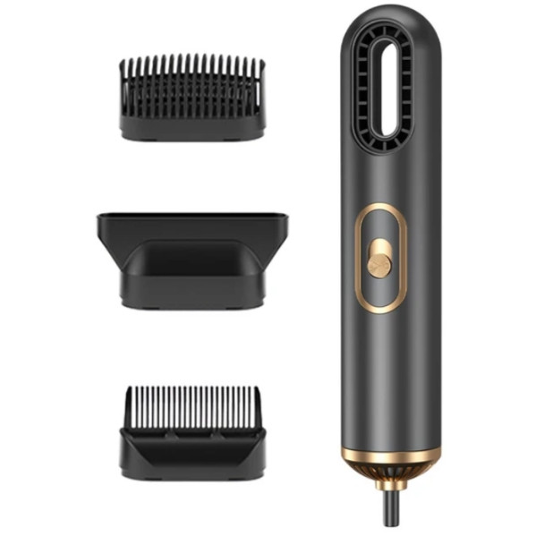 Фен компактний дорожній для подорожей 800Вт HAIR DRYER Чорний