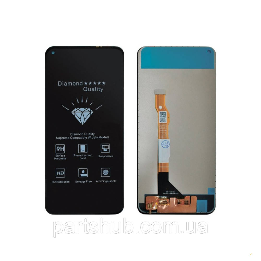 Дисплей Vivo Y70S V2002A з тачскріном чорний