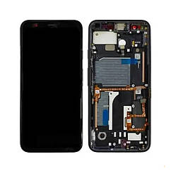 Дисплей (екран) Google Pixel 4 G020I з тачскріном (оригінал Китай з рамкою)