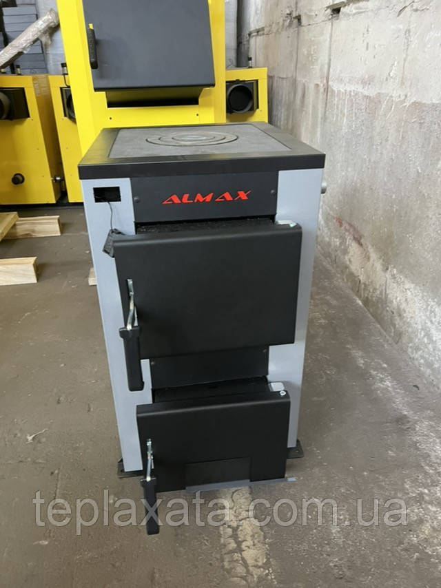 Твердопаливний котел з плитою Almax (Алмакс) Class VP 12 кВт