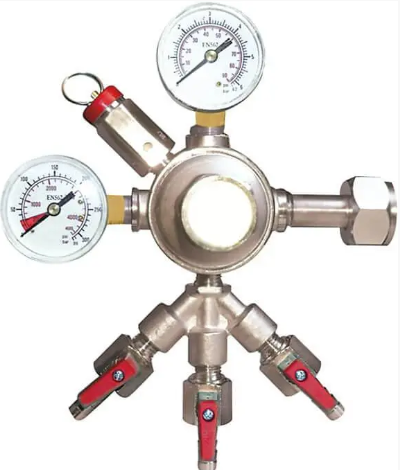 Б/В Редуктор вуглекислотний Micro Matic на 3 виходи, фото 1