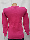 В'язаний светр для дівчаток 110,116,122,128 зросту, фото 3