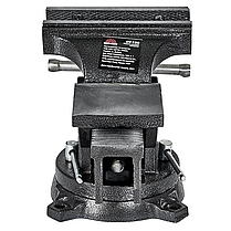 Лещата слюсарні Vitals BV-150 150 мм 125 мм 1200 кг поворотні, фото 5