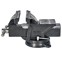 Лещата слюсарні Vitals BV-150 150 мм 125 мм 1200 кг поворотні, фото 6