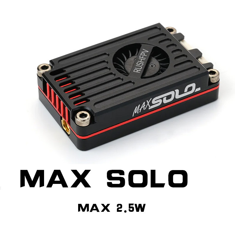 Відеопередавач FPV дрону RUSH TANK MAX SOLO 5,8 ГГц 2,5 Вт