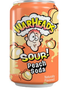 WarHeads Soda Peach 350ml 1/12