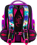 Комплект 2в1: Каркасний портфель + мішок для взуття DeLune в школу на 1 клас дівчинці/ Шкільний рюкзак ранець з дракончиком, фото 4