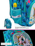 Шкільний набір: Ортопедичний рюкзак + пенал дівчинці SkyName з малюнком єдинорога + ПОДАРУНОК/ Портфель в школу 1-4 клас, фото 7