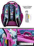 Комплект: Шкільний каркасний портфель + мішок для взуття для дівчинки SkyName Ейфелева вежа + ПОДАРУНОК/ Рюкзак в школу 1-4 клас, фото 10