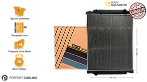 Радіатор без рами [perfekt cooling] Iveco Stralis AD, AT [02р.--], Trakker [02р.--] 504011119